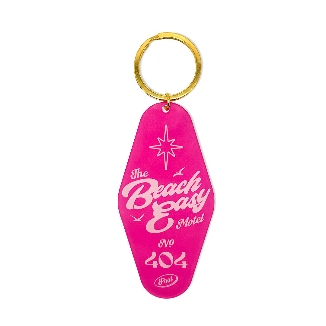 Beach Easy Motel Key Tag